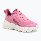 Juniorské boty Geox Flexyper Fast pink/yellow