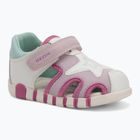 Dětské sandály Geox Iupidoo white/fuchsia