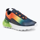 Juniorské boty Geox Activart Illuminus navy/lime