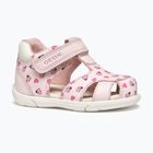 Dětské sandály Geox Zapito light pink/white