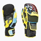 Lyžařské rukavice Level Worldcup Cf Mitt yellow/blue