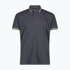 Pánská polo tričko CMP 34D5987 black/blue