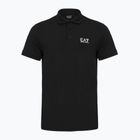 Pánské polo tričko EA7 Emporio Armani Core Identity black/gold logo