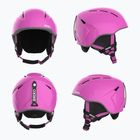 Dětská lyžařská helma Briko Makalu Jr shiny pink/white