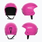Dětská lyžařská helma Briko Elias Jr shiny neon pink