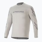 Pánský fotbalový dres longsleeve Alpinestars A-Dura Switch light gray