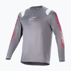 Pánský cyklistický dres longsleeve  Alpinestars A-Supra Astar dark gray