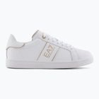 Boty EA7 Emporio Armani Classic Logo full wht/gold detail