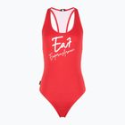 Dámské jednodílné plavky EA7 Emporio Armani Maxi Logo One Piece racing red