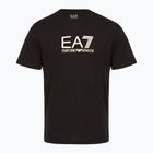 Pánské tričko EA7 Emporio Armani Visibility Cotton Crew black/beige