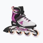 Dámské kolečkové brusle Rollerblade Macroblade 84 W light grey/violet/orange