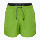 Pánské plavecké šortky EA7 Emporio Armani Logo Tape Boxer titanite