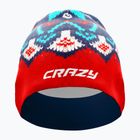 Dámská běžecká čepice Crazy Spire norway red wool
