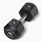 Činka Centr Urethane Dumbbell Centr x Hyrox 15 kg black