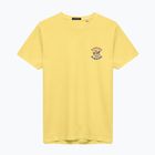 Pánské tričko Kaotiko Washed Burguer yellow