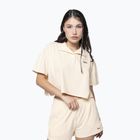 Dámské polo tričko Kaotiko Towel Stripe yellow / white