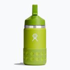 Termo láhev Hydro Flask Wide Mouth Straw Lid And Boot 355 ml zelená W12BSWBB318