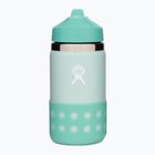 Termo láhev Hydro Flask se širokým hrdlem a víčkem s brčkem 355 ml Dew W12BSWBB441