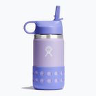 Termo láhev Hydro Flask Wide Mouth Straw Lid And Boot 355 ml fialová W12BSWBB519