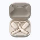 Bezdrátová sluchátka Shokz OpenFit beige