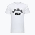 Pánské tričko na lezení Nike Wrestling Disc DFC white/black