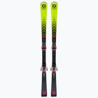 Sjezdové lyže Volkl RACETIGER SL MASTER + XComp 16 GW Master žluté 121021