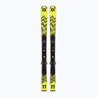 Dětské sjezdové lyže  Völkl Racetiger Jr Yellow + vázání 4.5 VMotion Jr 100-120 cm yellow