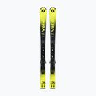 Dětské sjezdové lyže Völkl Racetiger Jr Yellow + vázání 4.5 VMotion Jr 100-120 cm black