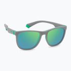 Dětské sluneční brýle Polaroid PLD 8049/S grey green/greygreen mirror polarized