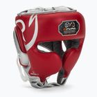 Boxerská helma Rival RHG100 Professional Headgear red/silver