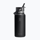 Termo láhev Hydro Flask Wide Flex Straw 946 ml black