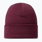 Zimní čepice BUFF Heavyweight Merino Wool solid tibetan red