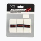 Omotávky na padelové rakety Bullpadel GB-1200 Comfort 3 pcs. white