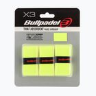 Omotávky na padelové rakety Bullpadel GB-1705 Senso Absorbent 3 pcs. fluor yellow