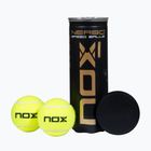 Míče na padel NOX Nerbo Speed 3B 3 pack yellow