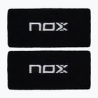 Zápěstní potítka NOX Wristband with Logo 2 szt. black/white