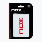 Zápěstní potítka NOX Wristband with Logo 2 szt. white/red