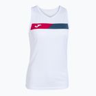 Dámské tenisové tílko Joma Court Sleeveless white/red