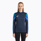 Dámská běžecká mikina Joma Elite XI navy/fluor green