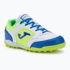 Dětské kopačky Joma Top Flex TF white/royal blue