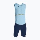 Pánský triatlonový oblek Joma Record III Bodysuit sky blue-navy