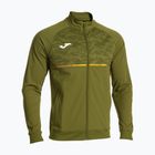 Pánská běžecká mikina Joma Record III Full Zip khaki