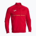 Pánská běžecká mikina Joma Record III Full Zip red