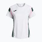 Dámské tenisové tričko Joma Montreal white/green