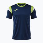 Pánské tenisové tričko Joma Terra dark navy/lime