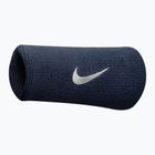 Potítko Nike Swoosh Doublewide Wristbands 2 ks obsidian/white