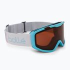 Dětské lyžařské brýle Bollé Rocket blue& white matte/ rosy bronze