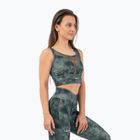 NEBBIA Mesh Sports 'Breathe' camo zelená fitness podprsenka