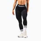 Dámské tréninkové legíny NEBBIA Flow Seamless Hight Waist Push Up black