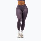 Dámské tréninkové legíny NEBBIA Flow Seamless Maximum Push-Up dark grey